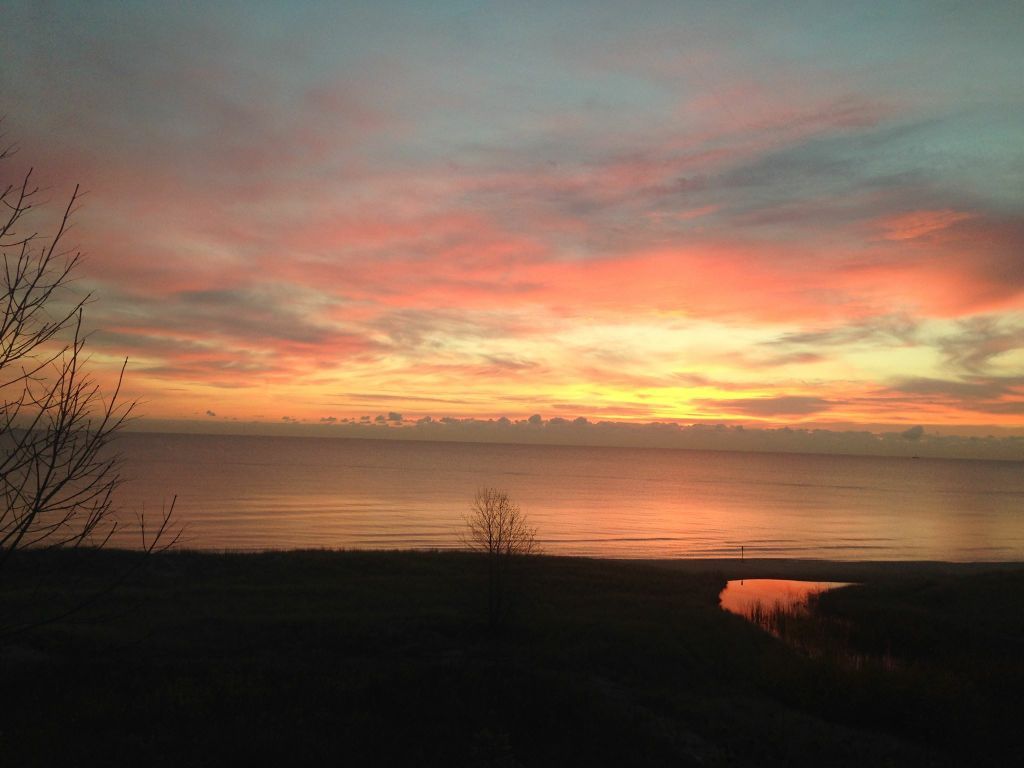 Racine sunrise